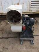 HORIZON HW 16 3 PHASE ELECTRIC FAN HEATER