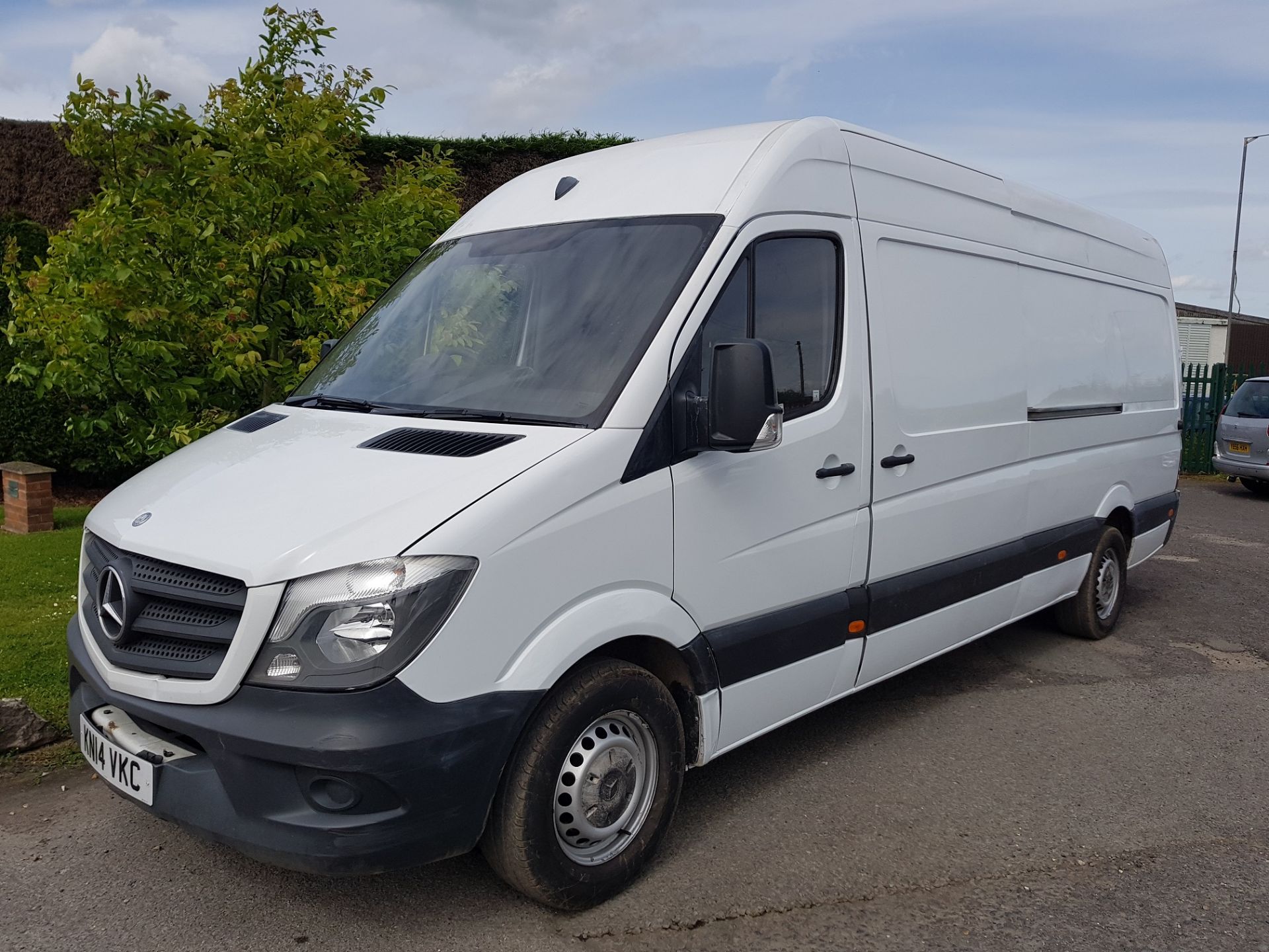 2014/14 REG MERCEDES-BENZ SPRINTER 313 CDI, SHOWING 1 FORMER KEEPER - Image 4 of 18