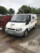 2005/55 REG FORD TRANSIT 260 SWB PANEL VAN ONE FORMER KEEPER