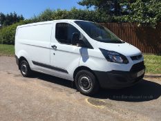 2016/16 REG FORD TRANSIT CUSTOM 290 ECO-TECH PANEL VAN ONE OWNER