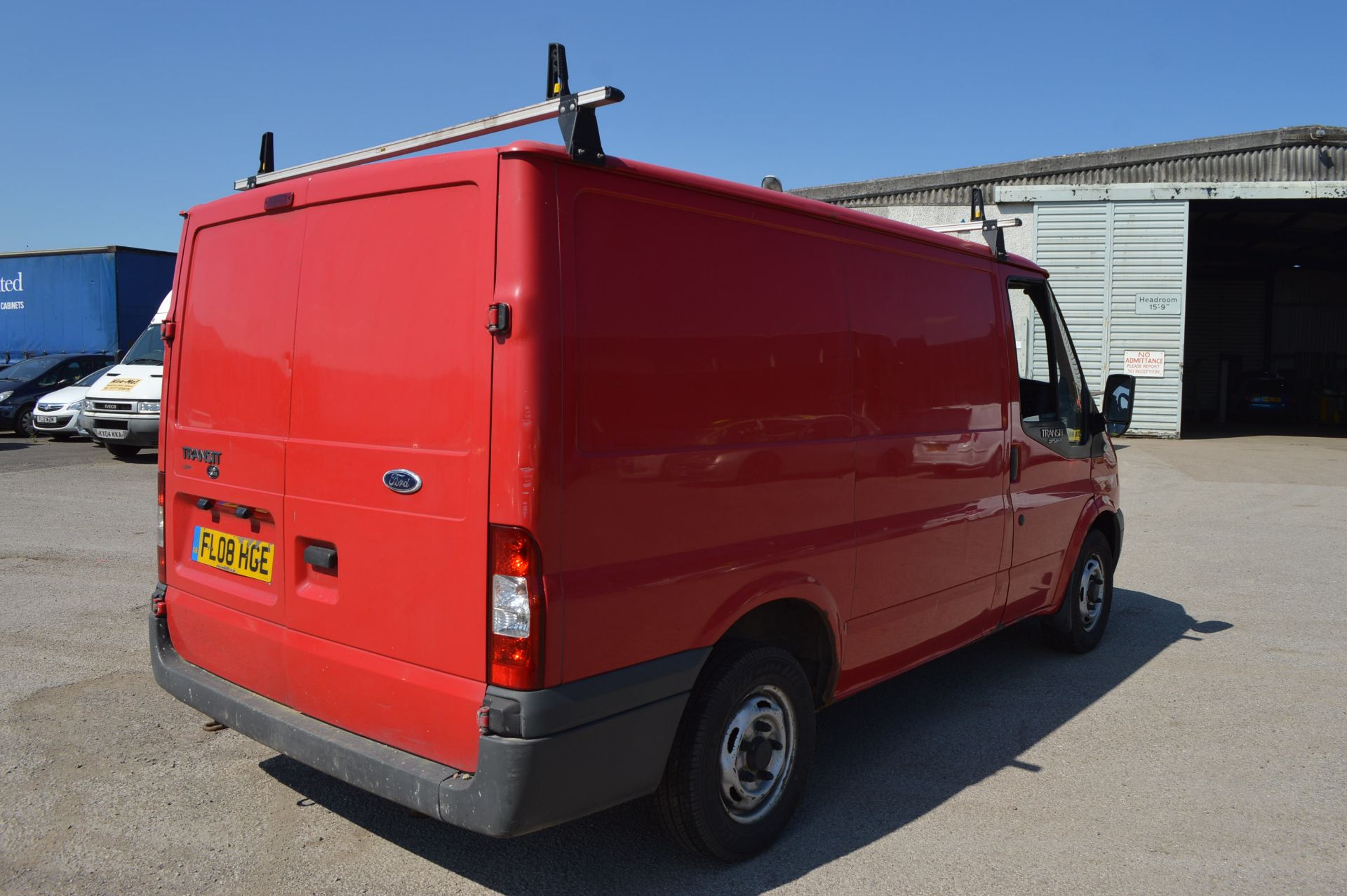 2008/08 REG FORD TRANSIT 85 T280S FWD, SHOWING 1 FORMER KEEPER *PLUS VAT* - Image 6 of 13