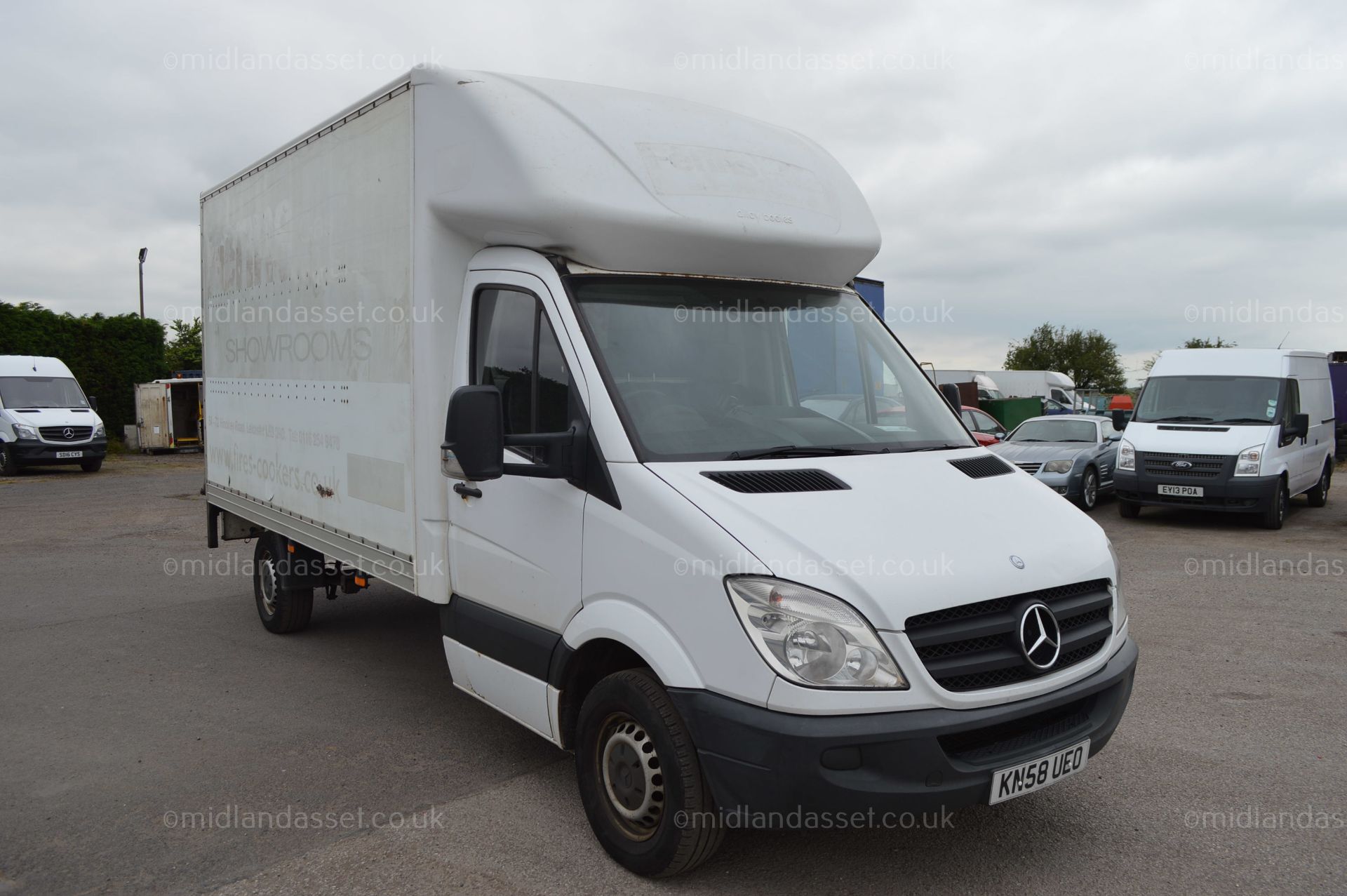 2008/58 REG MERCEDES SPRINTER 311 CDI LWB BOX VAN WITH TAIL LIFT