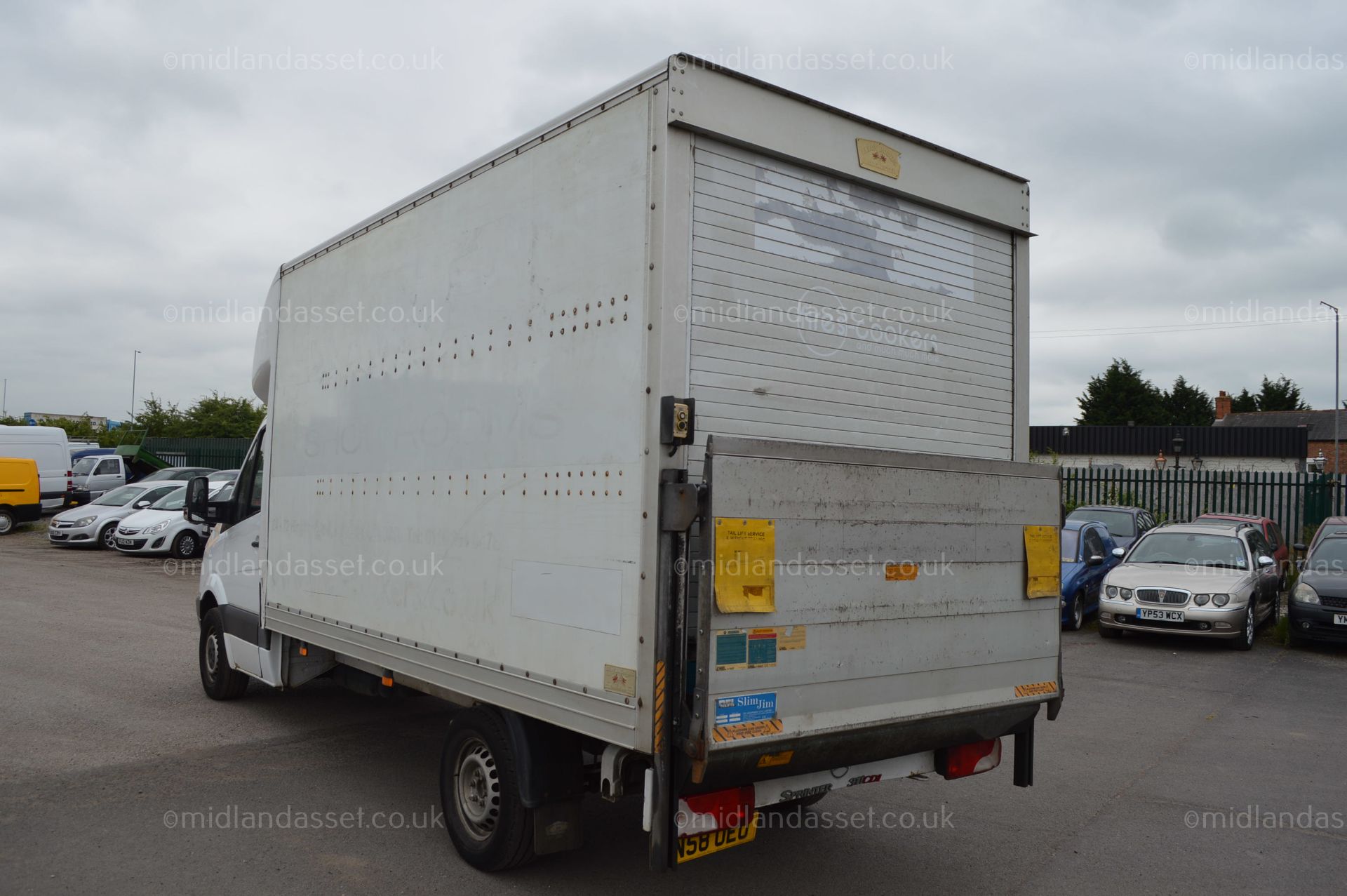 2008/58 REG MERCEDES SPRINTER 311 CDI LWB BOX VAN WITH TAIL LIFT - Image 4 of 15