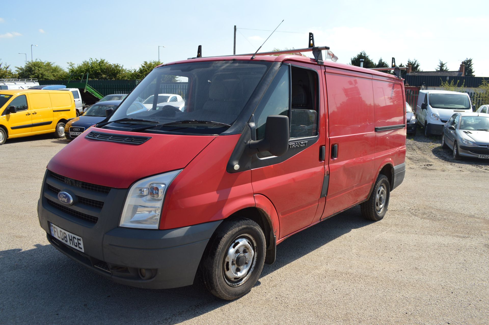 2008/08 REG FORD TRANSIT 85 T280S FWD, SHOWING 1 FORMER KEEPER *PLUS VAT* - Image 3 of 13