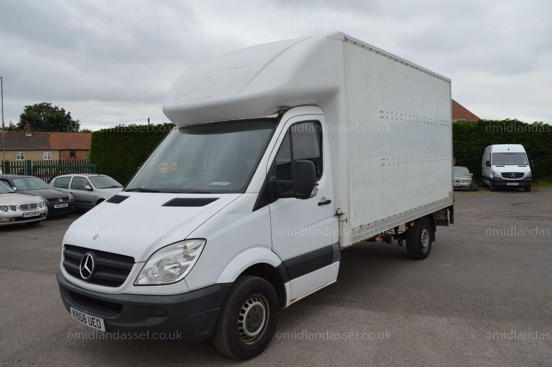 2008/58 REG MERCEDES SPRINTER 311 CDI LWB BOX VAN WITH TAIL LIFT - Image 3 of 15