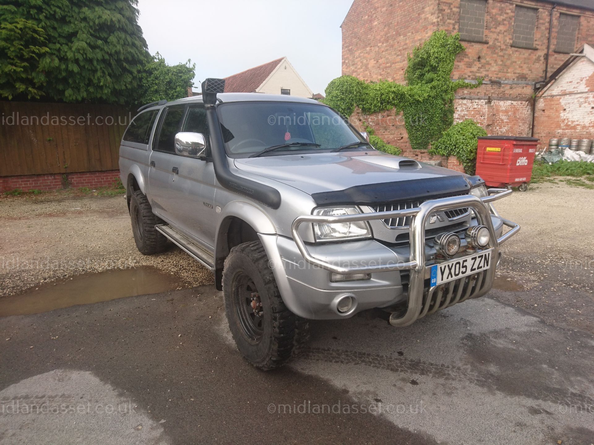 2005/05 REG MITSUBISHI L200 ANIMAL LWB 4WD PICK-UP *NO VAT*