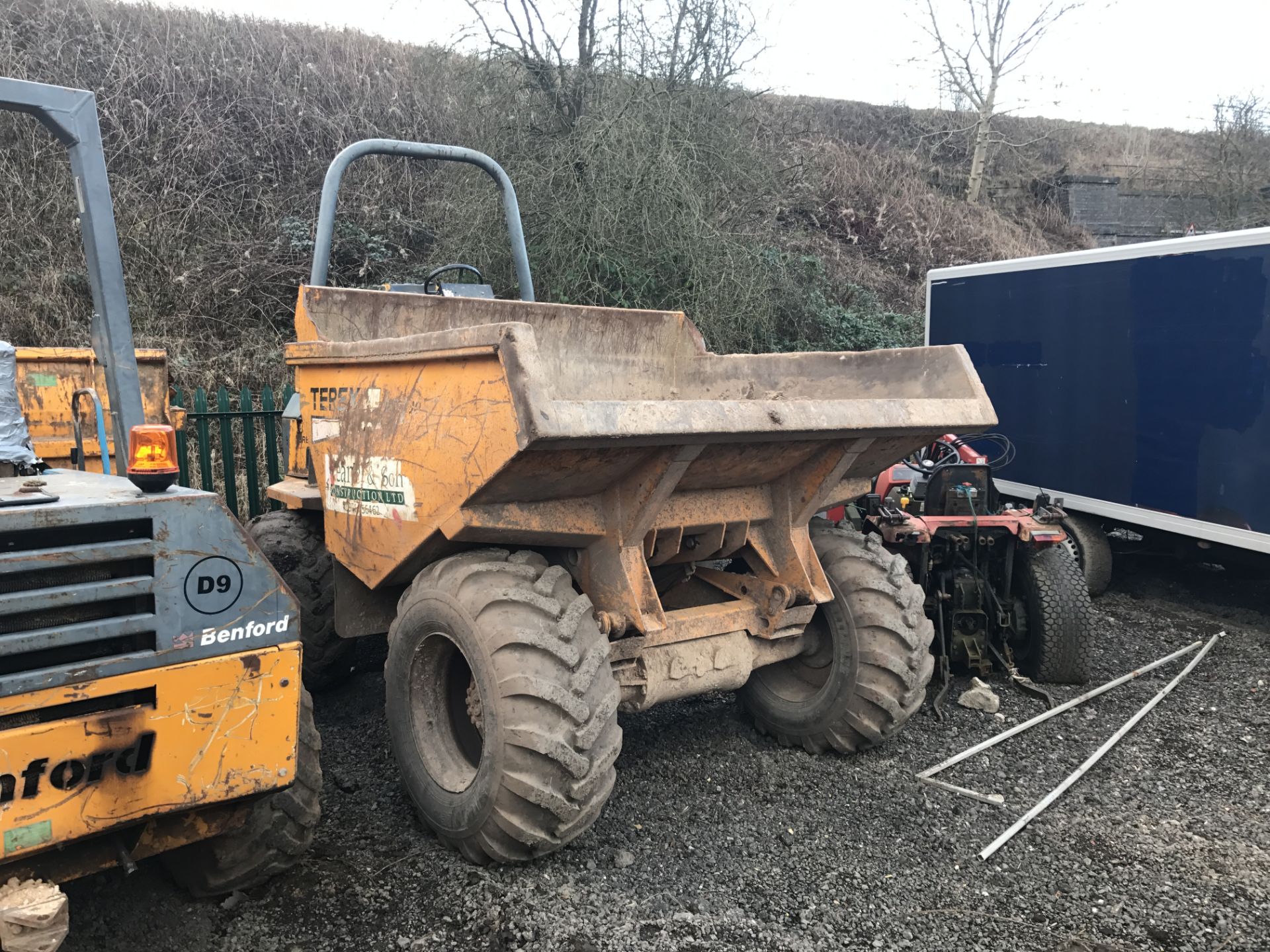 DS - 2002 TEREX PT9000 9 TONNE DUMPER *PLUS VAT*   COLLECTION FROM PILSLEY, S45 NEAR CHESTERFIELD