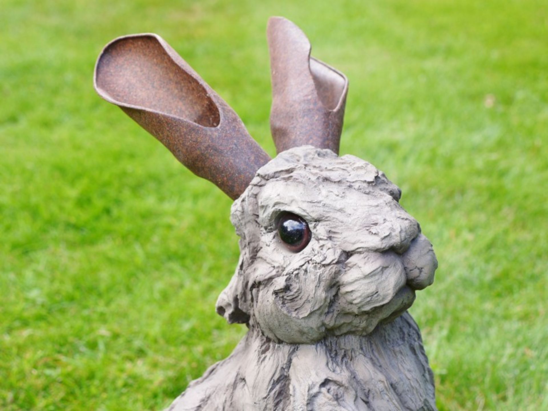 SMALL RABBIT - WOOD EFFECT *PLUS VAT* - Image 2 of 3