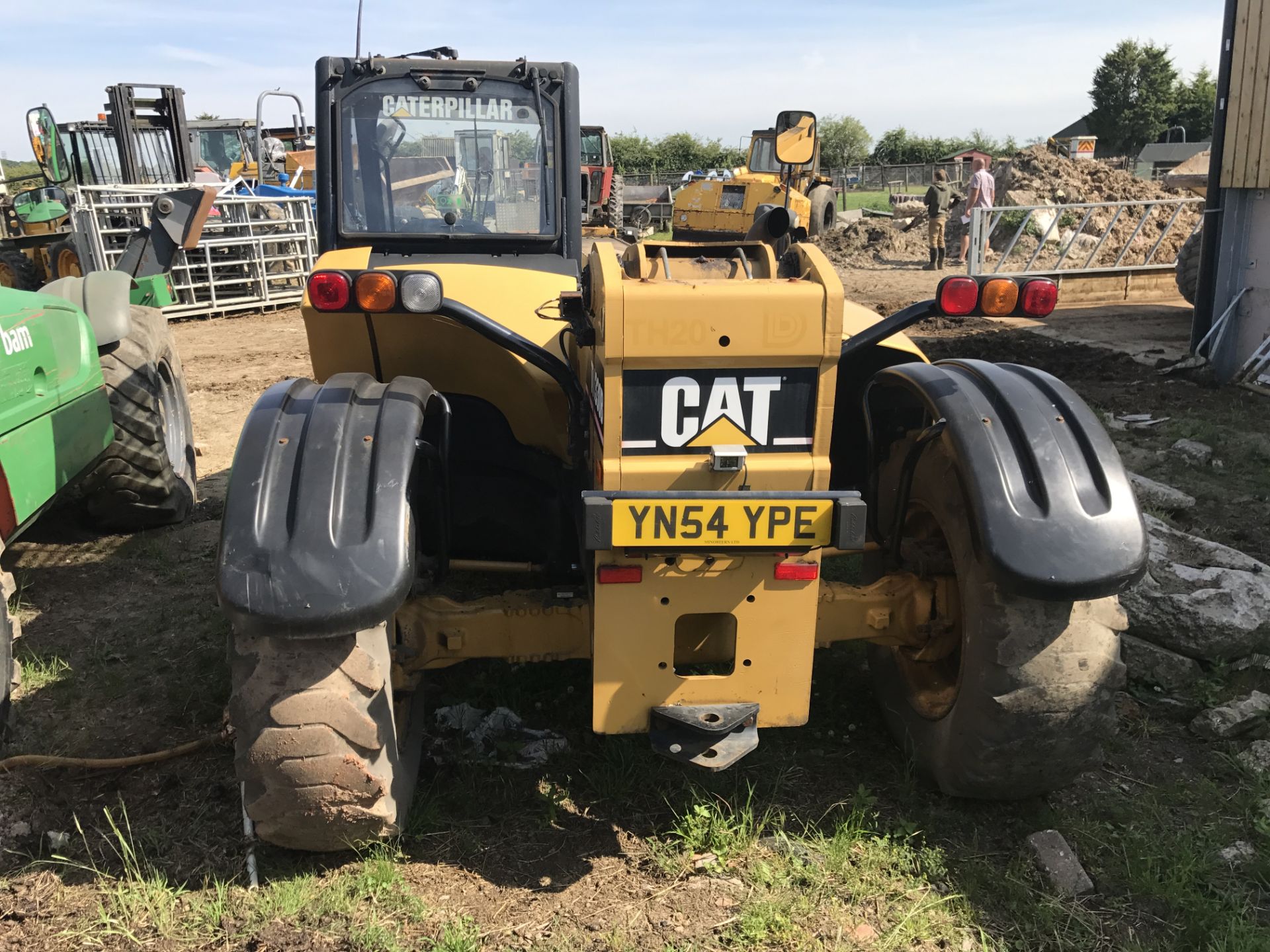 2004/54 REG CATERPILLAR TELEPORTER COMES WITH FORKS YELLOW - SHOWING 1 OWNER *PLUS VAT* - Image 5 of 8