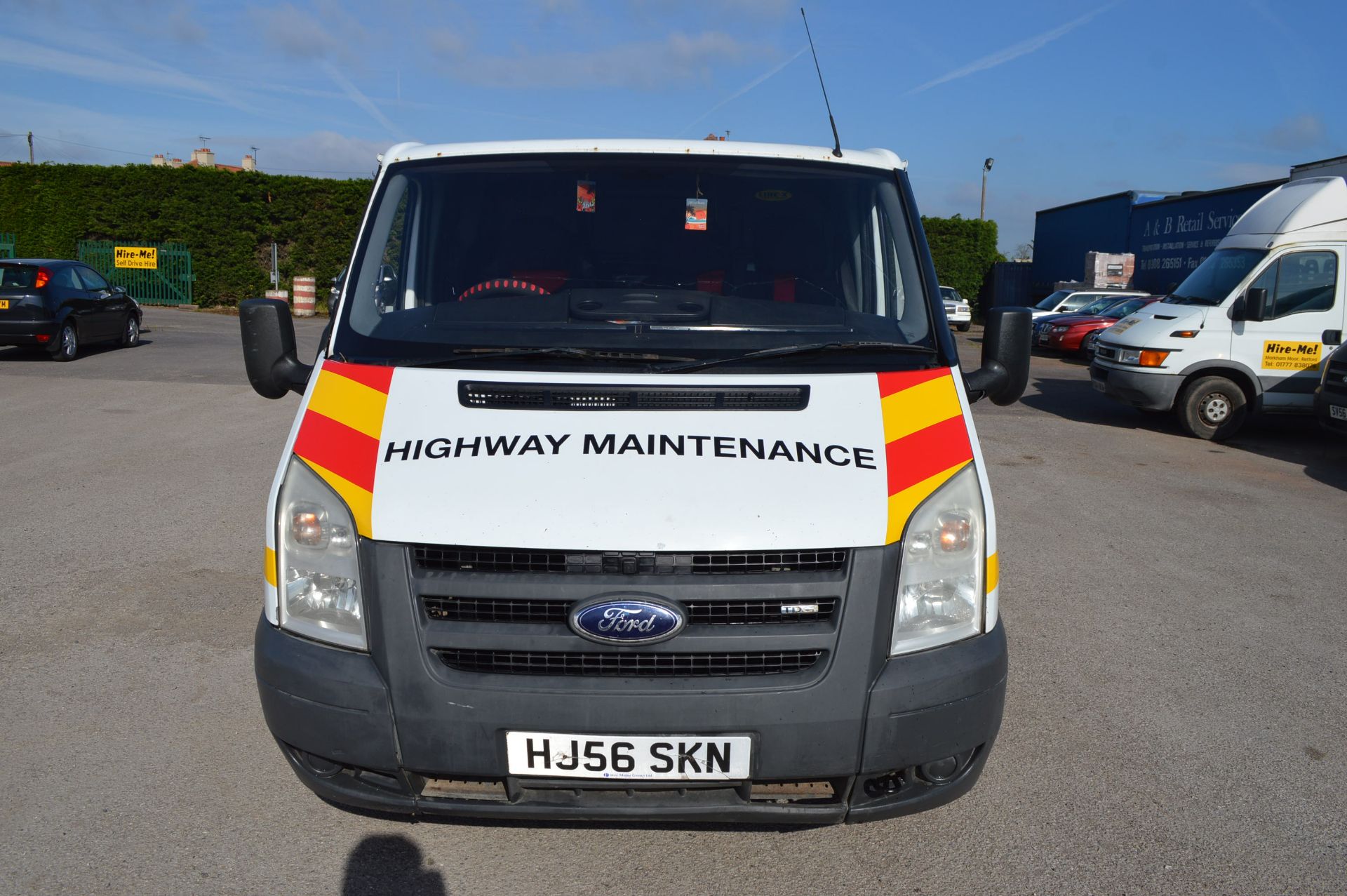 2006/56 REG FORD TRANSIT 85 T280S FWD, 5 SPEED MANUAL - Image 2 of 19