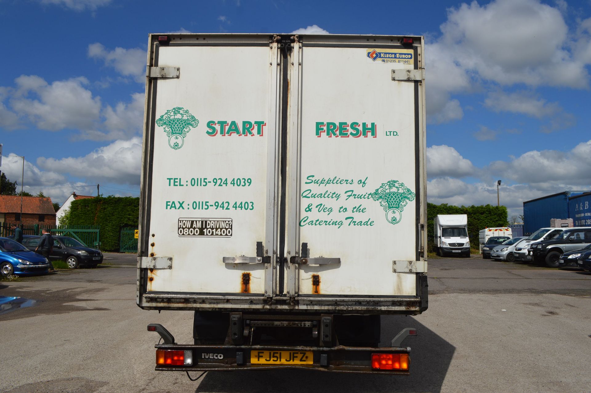 2001/51 REG IVECO-FORD CARGO TECTOR 75E17 REFRIGERATED LORRY - Image 5 of 19