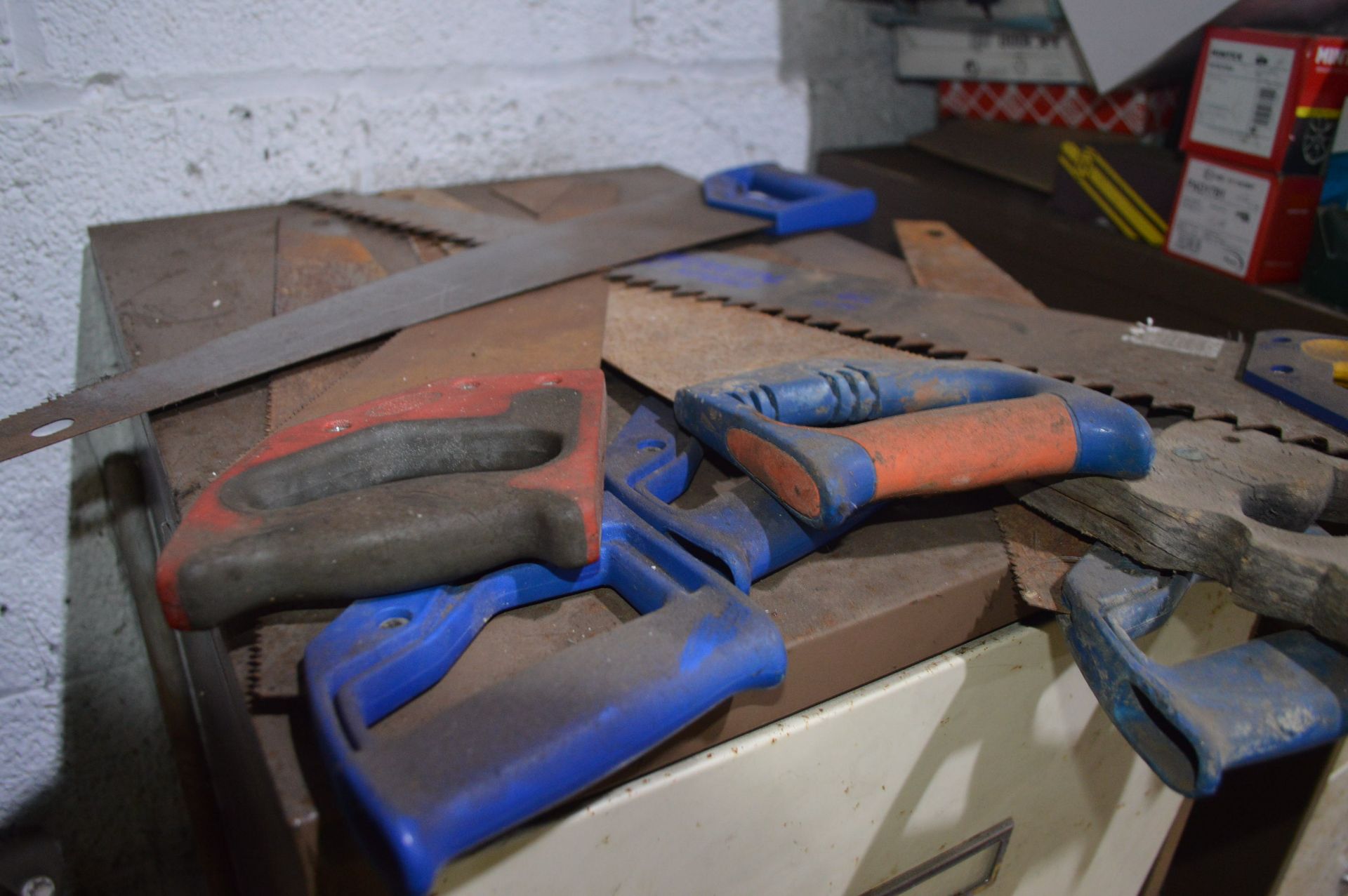 SELECTION OF SAWS - 8 IN TOTAL *NO VAT*   COLLECTION / VIEWING FROM MARKHAM MOOR, DN22 0QU