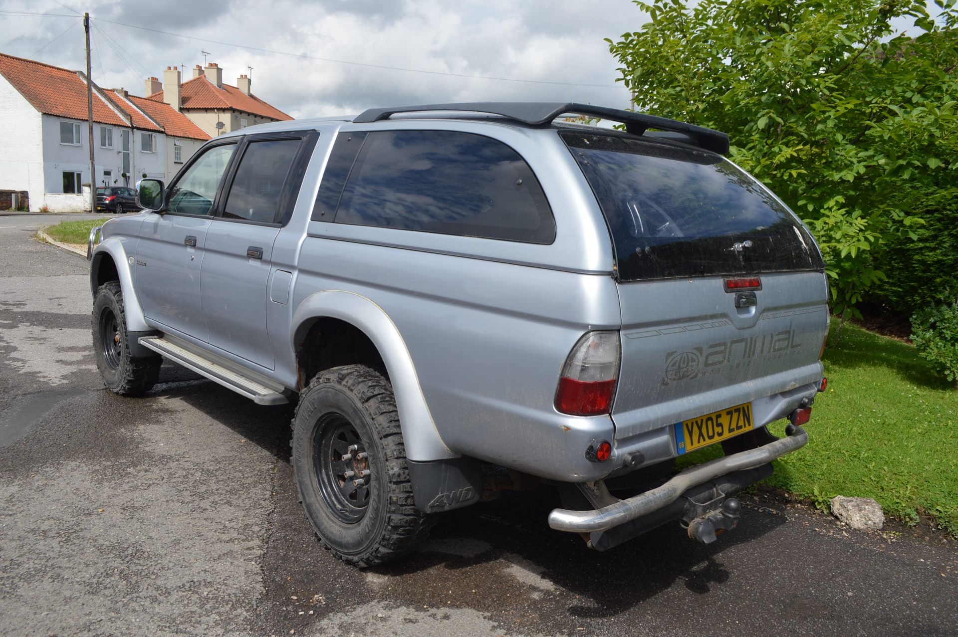 2005/05 REG MITSUBISHI L200 ANIMAL LWB 4WD PICK-UP *NO VAT* - Image 4 of 16