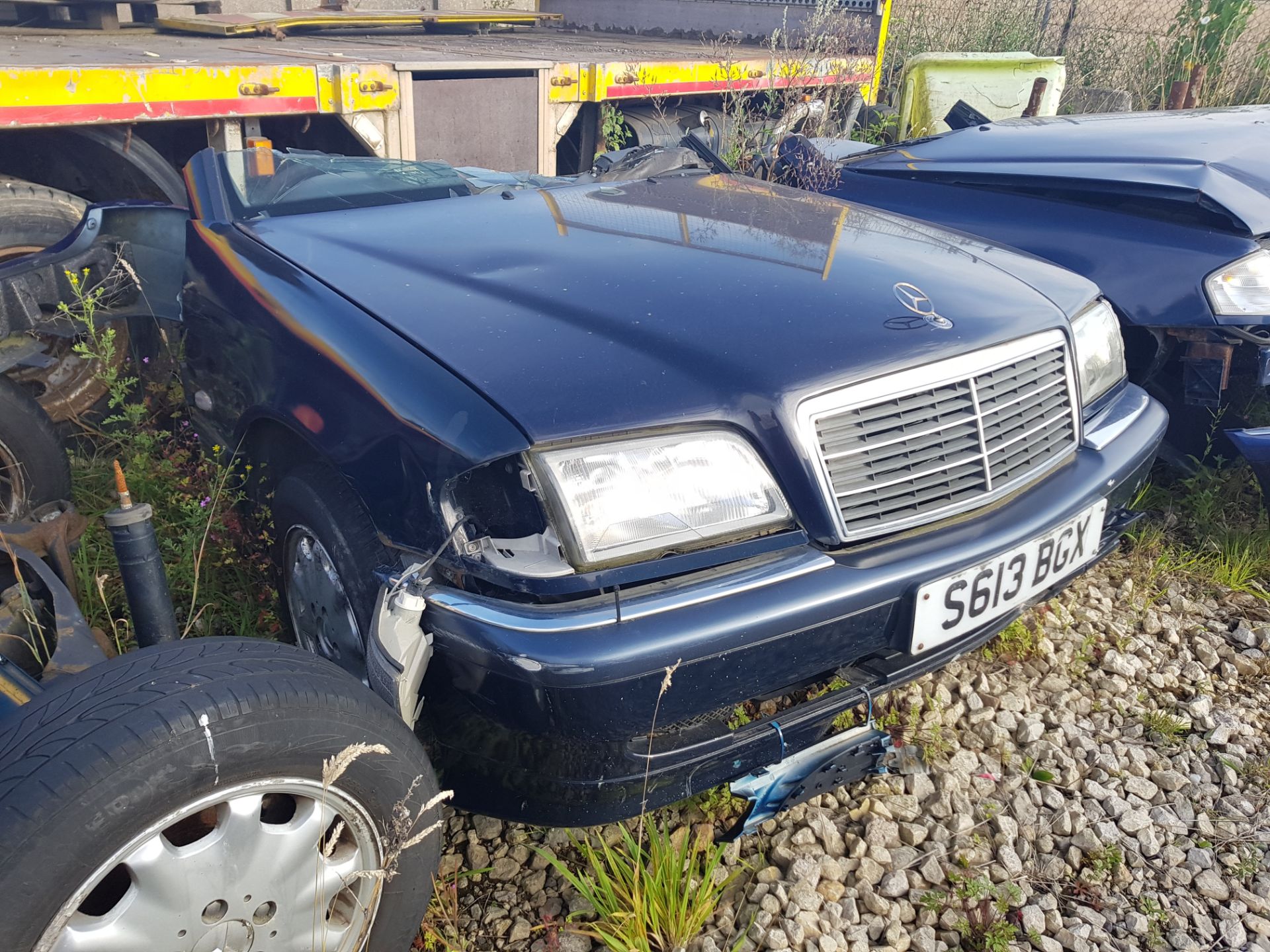 X2 FRONT ENDS OF A MERCEDES C240 ELEGANCE AUTOMATIC, 2.4 PETROL ENGINE *NO VAT*