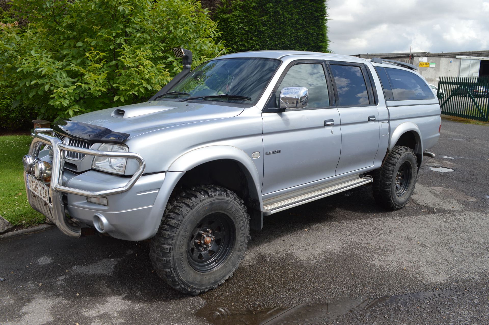 2005/05 REG MITSUBISHI L200 ANIMAL LWB 4WD PICK-UP *NO VAT* - Image 3 of 16