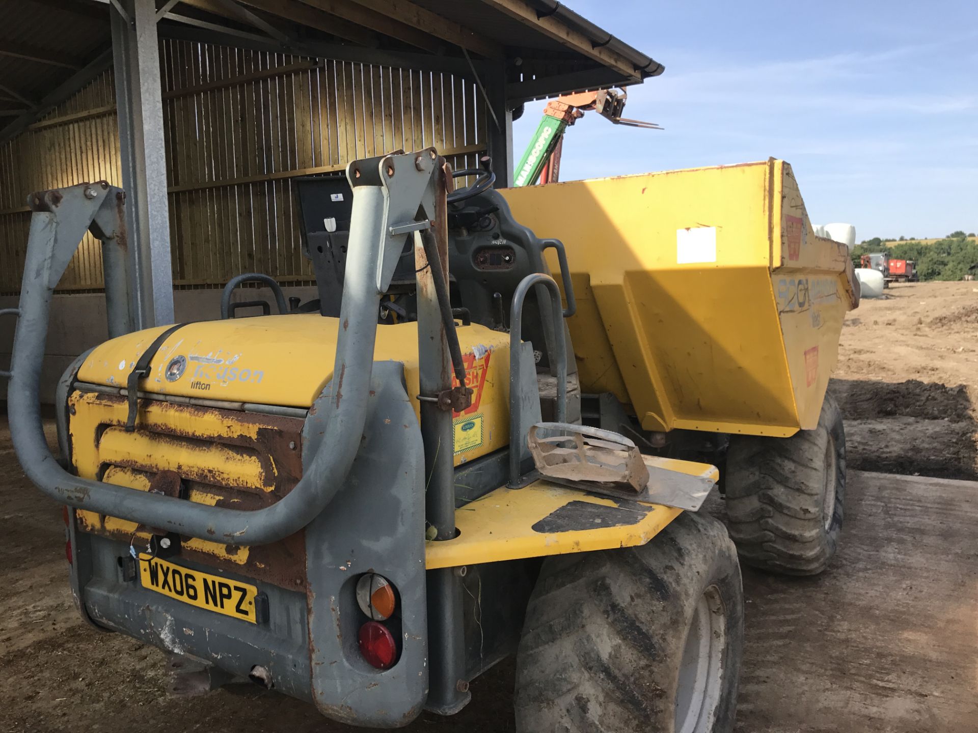 2006/06 REG NEUSON LIFTON 9001 DUMPER, SHOWING 1 FORMER KEEPER *PLUS VAT* - Image 6 of 9