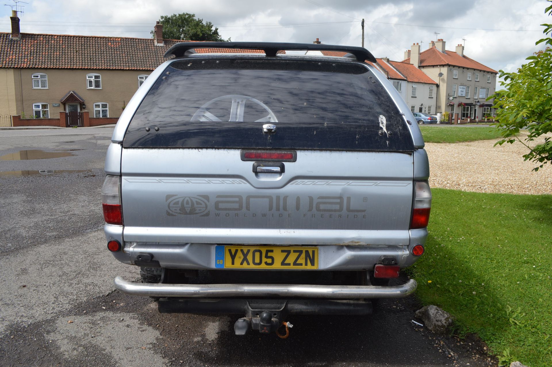 2005/05 REG MITSUBISHI L200 ANIMAL LWB 4WD PICK-UP *NO VAT* - Image 5 of 16