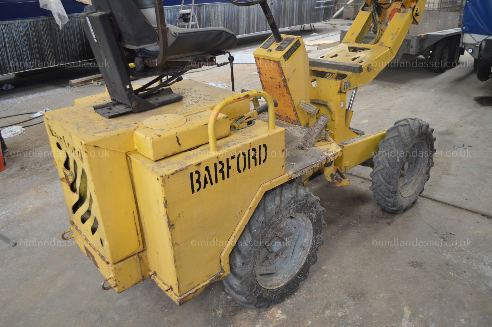 2001 BARFORD 750 kg HI-TIP DUMPER - Image 3 of 6