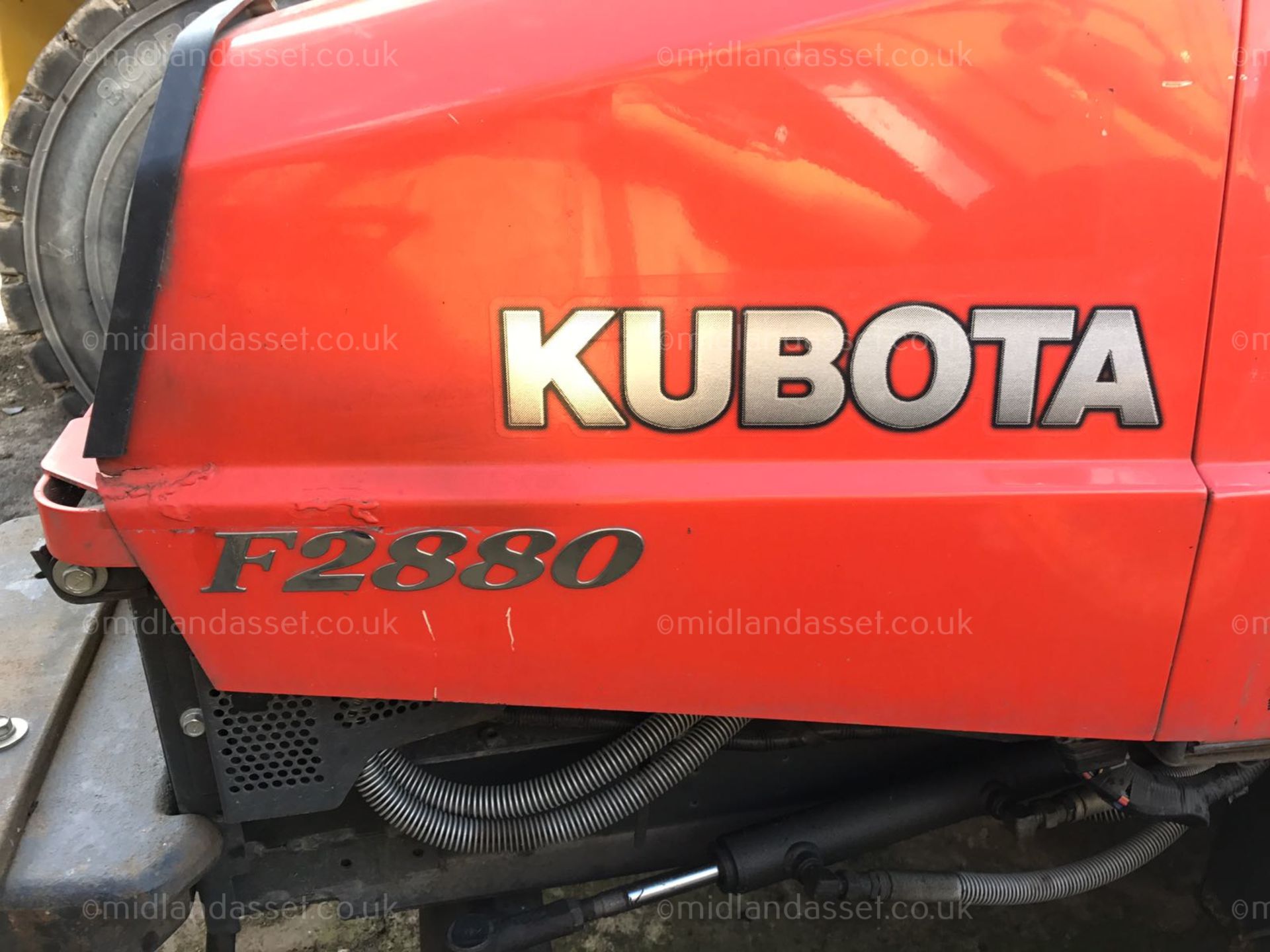 2011 KUBOTA F2880 UPFRONT ROTARY MOWER - Image 2 of 5