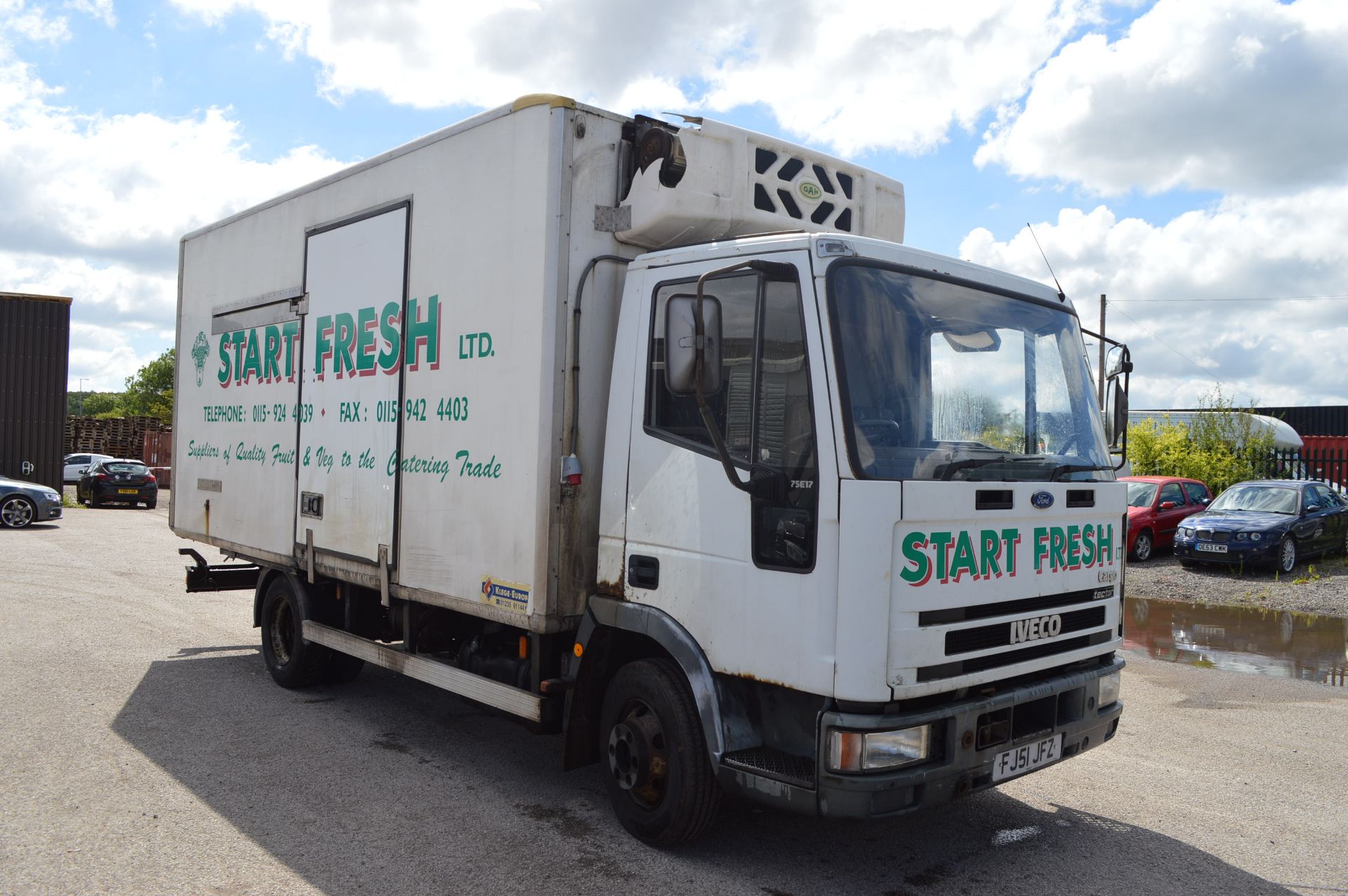 2001/51 REG IVECO-FORD CARGO TECTOR 75E17 REFRIGERATED LORRY