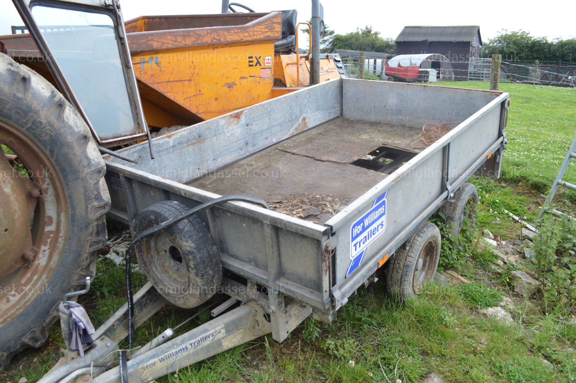 IFOR WILLIAMS 2 TONNE TRAILER