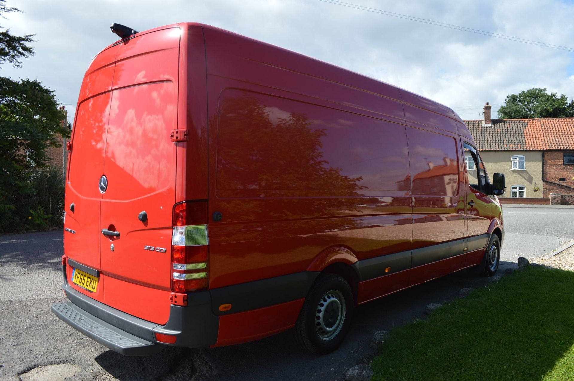 2015/65 REG MERCEDES-BENZ SPRINTER 313 CDI RED, SHOWING 1 OWNER, ONLY 28K MILES! *NO VAT* - Image 6 of 27