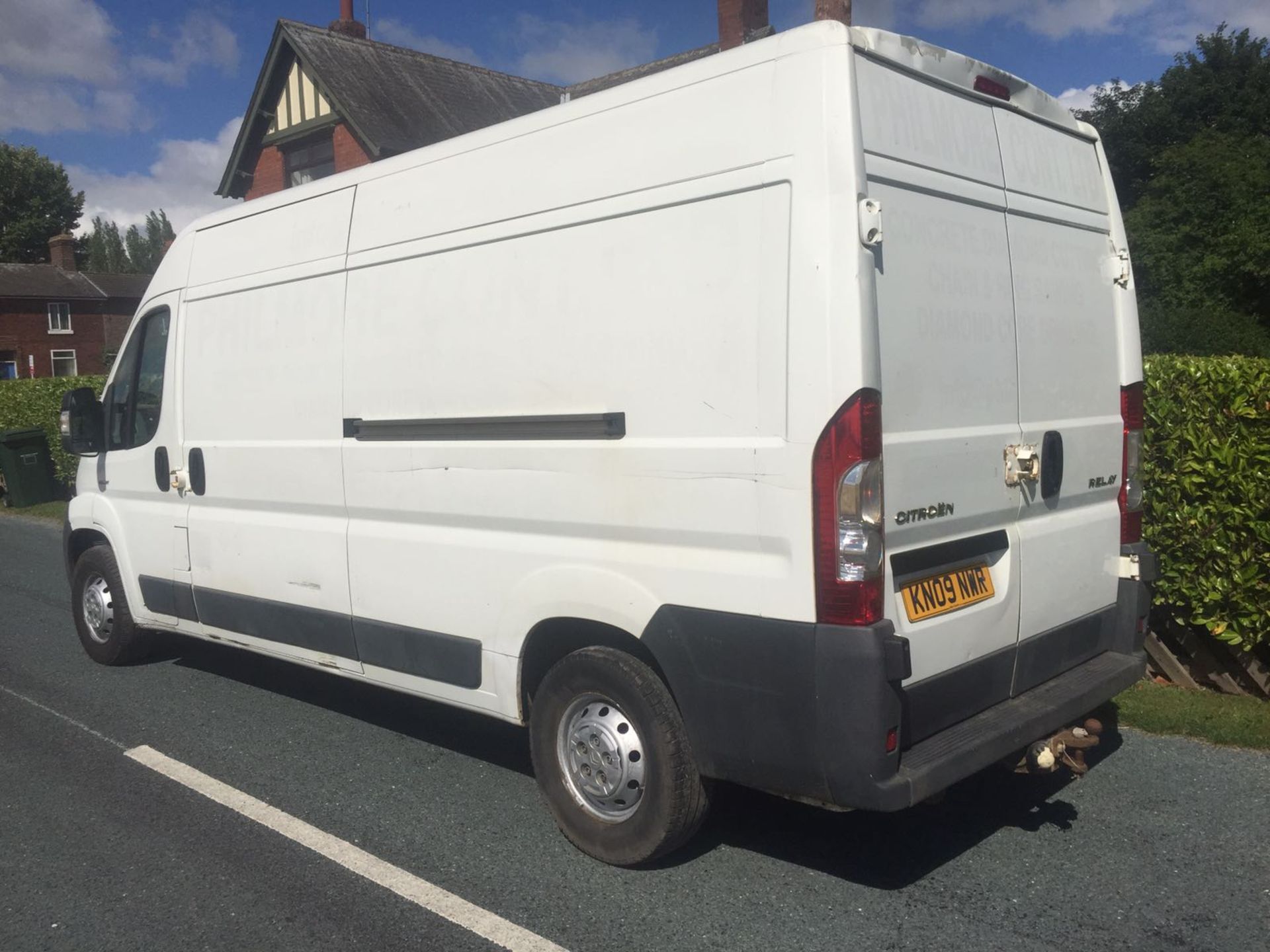 2009/09 REG CITROEN RELAY 35 HDI 160 LWB PANEL VAN ONE OWNER - Image 3 of 5