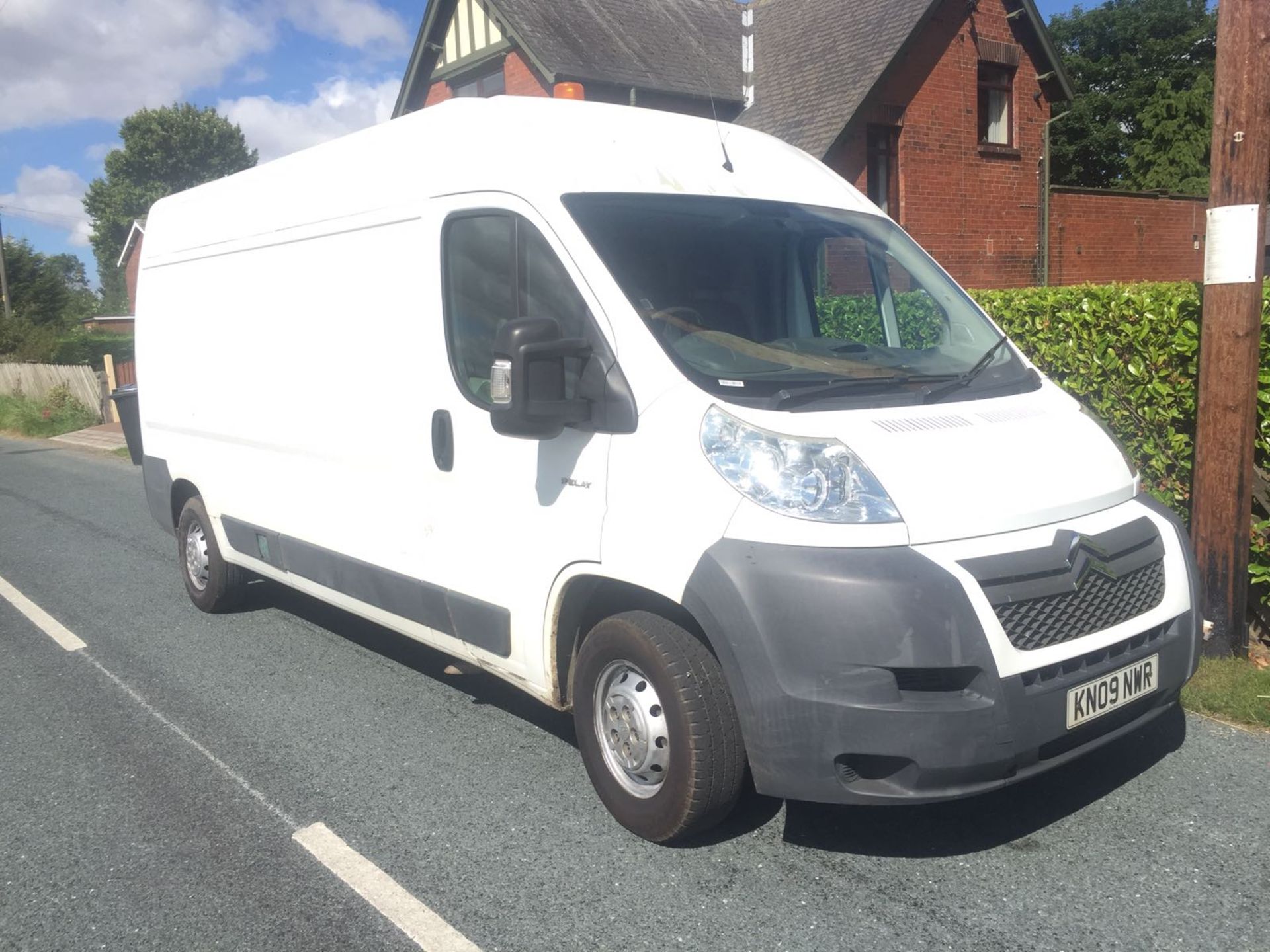 2009/09 REG CITROEN RELAY 35 HDI 160 LWB PANEL VAN ONE OWNER