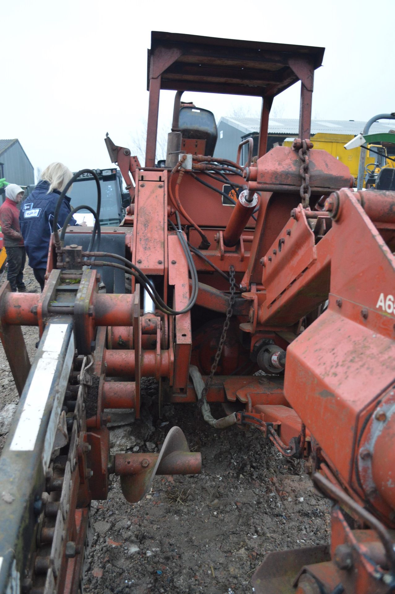 DS - DITCHWITCH 7510 DIESEL WITH BACK ACTOR *PLUS VAT*   BACK ACTOR TRENCHER MOLE PLOUGH  ALL - Bild 12 aus 14