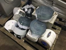 APPROX 7 TOILET ROLL DISPENSERS *NO VAT*   COLLECTION / VIEWING FROM MARKHAM MOOR, DN22 0QU