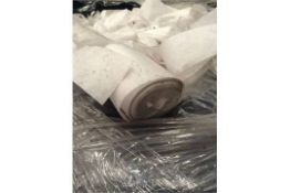 PALLET OF ABSORBENT SCREEN WIPES, FACTORY OFFCUTS ETC. inc END OF ROLLS IDEAL WORK VANS, GARAGES,