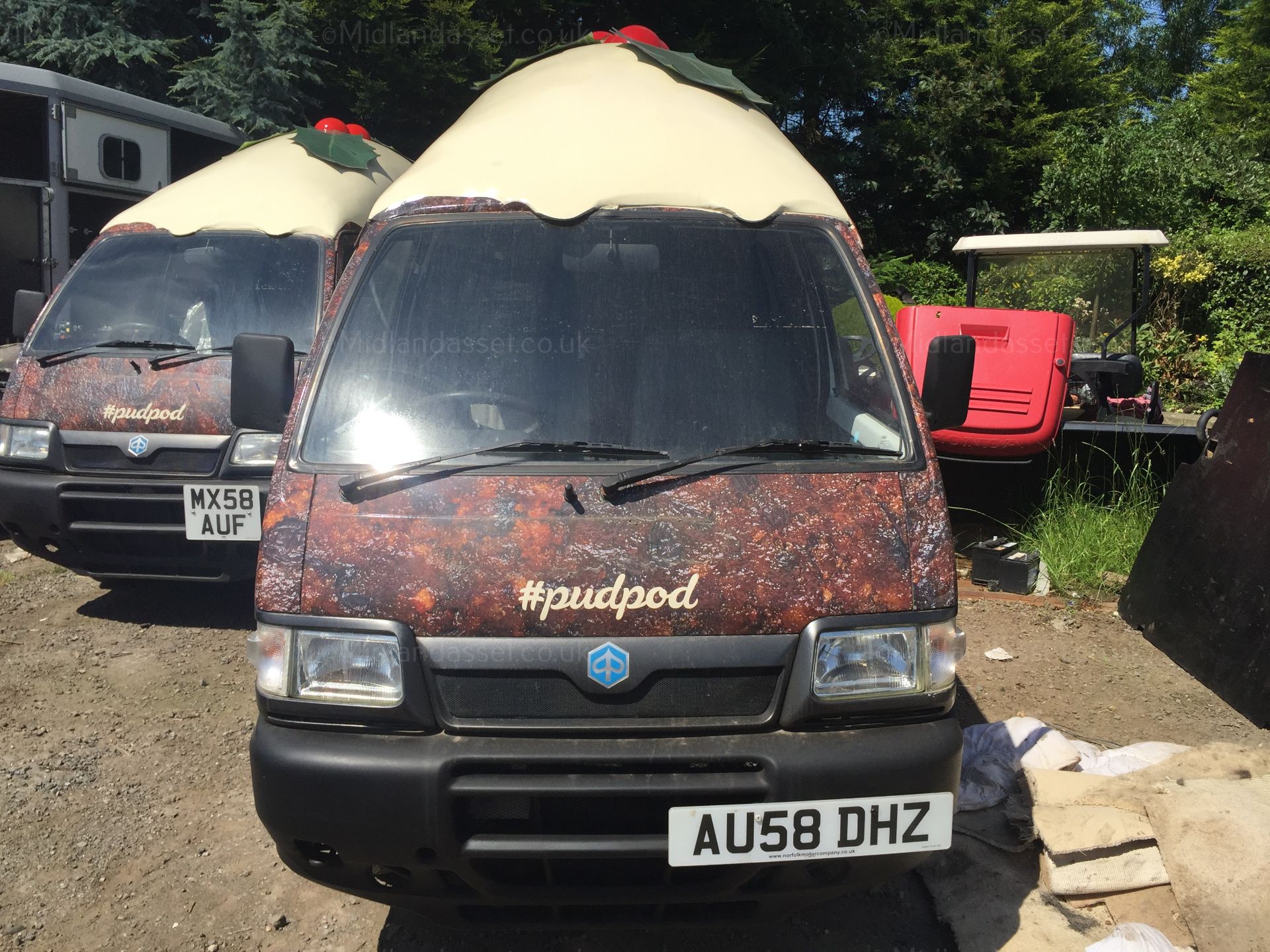 DS - 2008/58 REG PIAGGIO PORTER "PUD POD"   DATE OF REGISTRATION: 29th SEPTEMBER 2008 MOT: 28th JUNE - Image 2 of 10