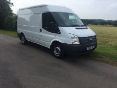 2013/13 REG FORD TRANSIT 100 T280 FWD, SHOWING 1 OWNER