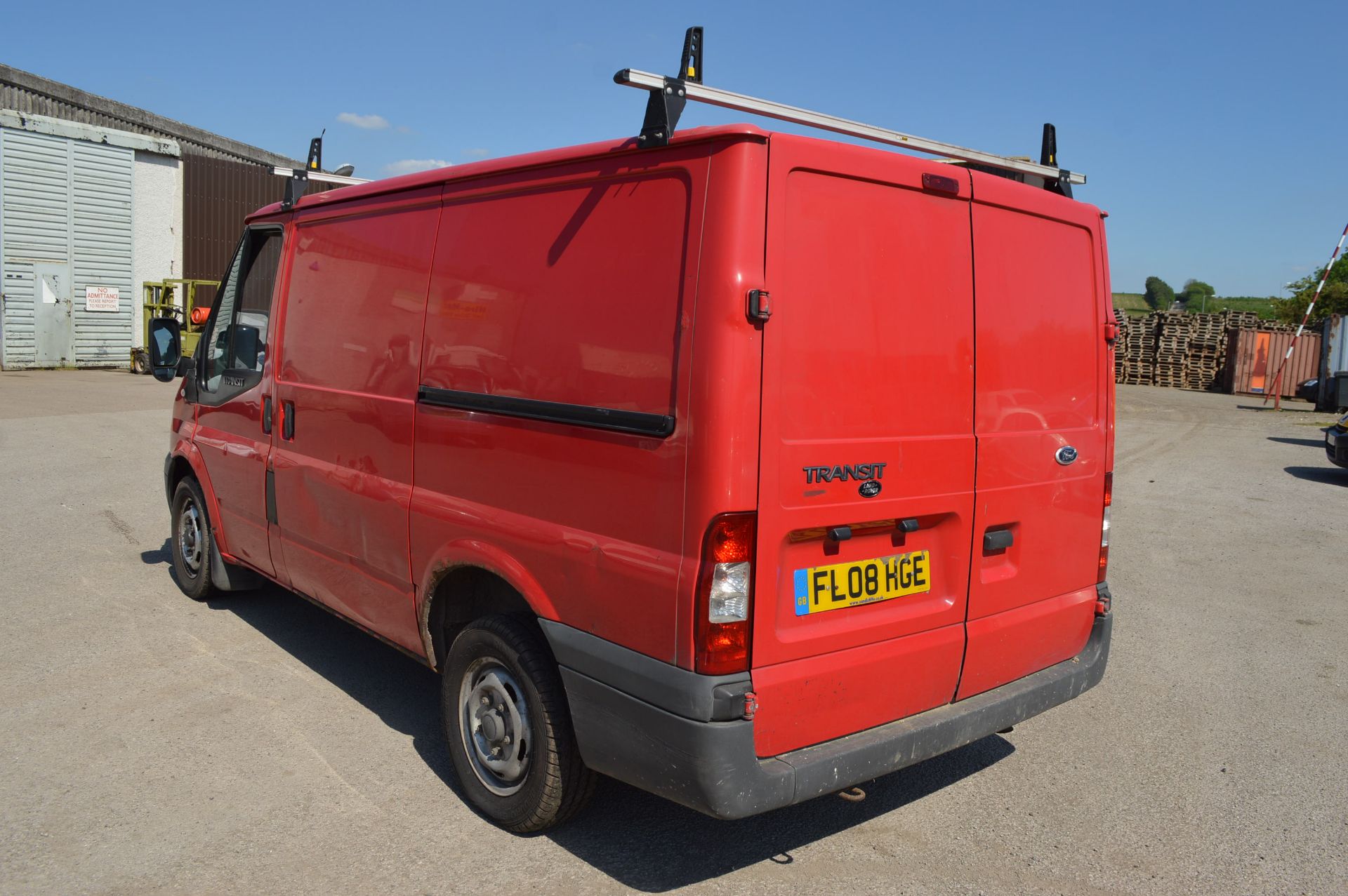 2008/08 REG FORD TRANSIT 85 T280S FWD, SHOWING 1 FORMER KEEPER *PLUS VAT* - Image 4 of 13