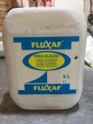 FLUXAF PRO KLEAN CLEANER AND DEGREASER 5L TUB THIS IS A HIGHLY CONCENTRATED ALKALINE CLEANER AND