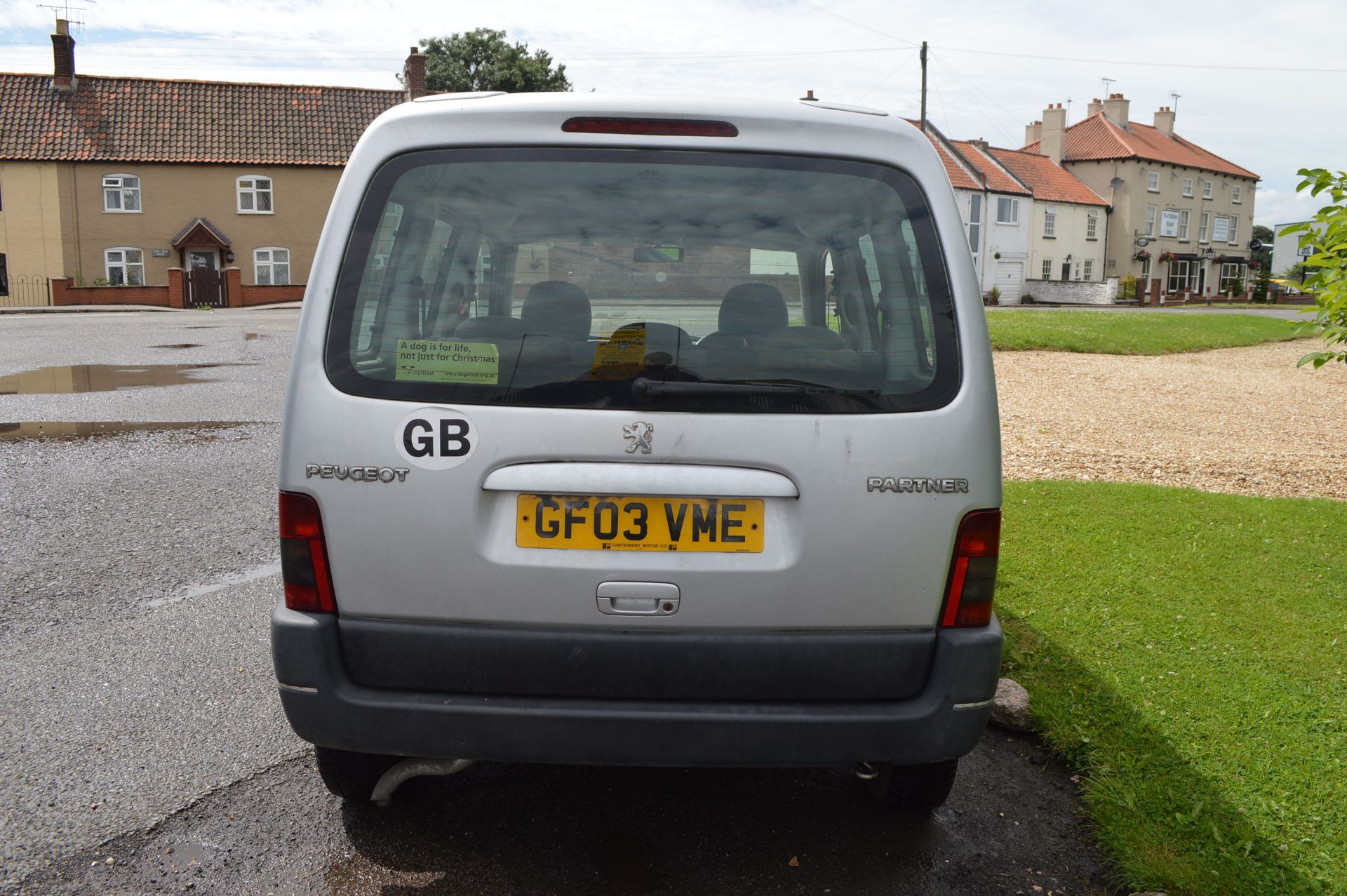 2003/03 REG PEUGEOT PARTNER COMBI, SHOWING 3 FORMER KEEPERS, NO RESERVE *NO VAT* - Image 5 of 16