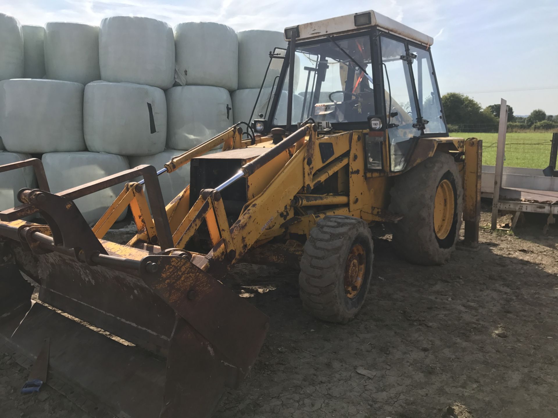 1987/E REG JCB 3CX SITEMASTER, EXTRA DIG WITH BACK ACTOR *PLUS VAT* - Image 4 of 16