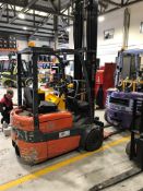 2003 TOYOTA FBESF15 ELECTRIC FORK TRUCK