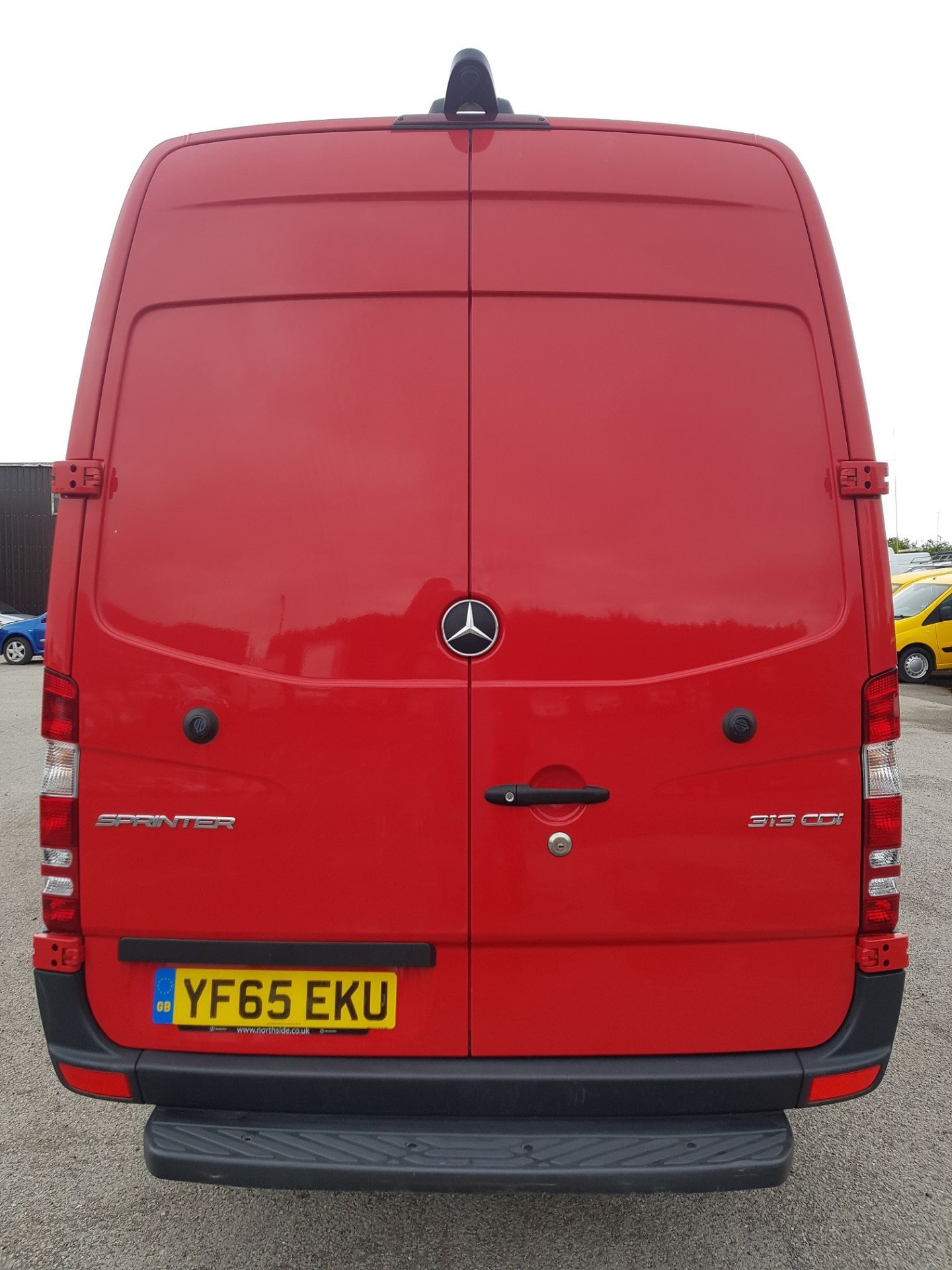 2015/65 REG MERCEDES-BENZ SPRINTER 313 CDI RED, SHOWING 1 OWNER, ONLY 28K MILES! *NO VAT* - Image 5 of 28