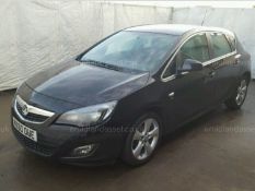 2010/60 REG VAUXHALL ASTRA SRI AUTO 5 DOOR HATCHBACK TWO FORMER KEEPERS *NO VAT*   DATE OF