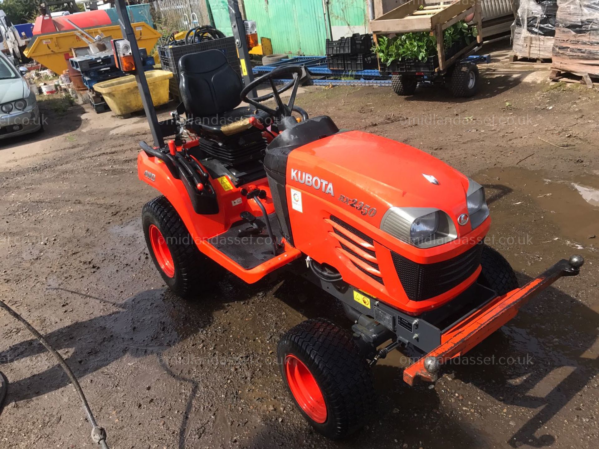 2016 KUBOTA BX 2350 4WD COMPACT TRACTOR - low hrs - only ever used to collect GOLF BALLS! NO VAT! - Image 5 of 13