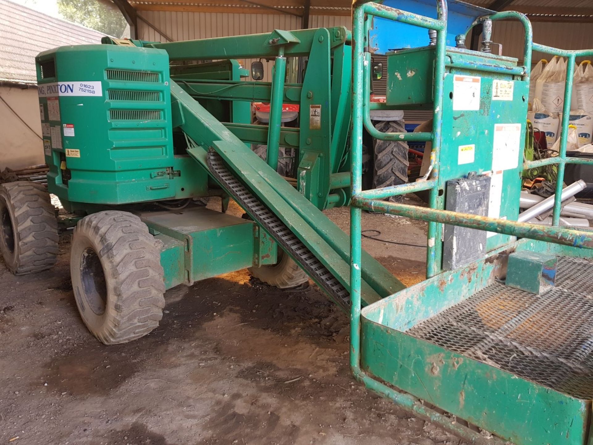 GREEN GENIE BOOM Z-45/22 DIESEL CHERRY PICKER *PLUS VAT*