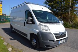 B - 2010/10 REG CITROEN RELAY 35 HDI 120 LWB, 2 FORMER KEEPERS   DATE OF REGISTRATION: 25TH AUGUST