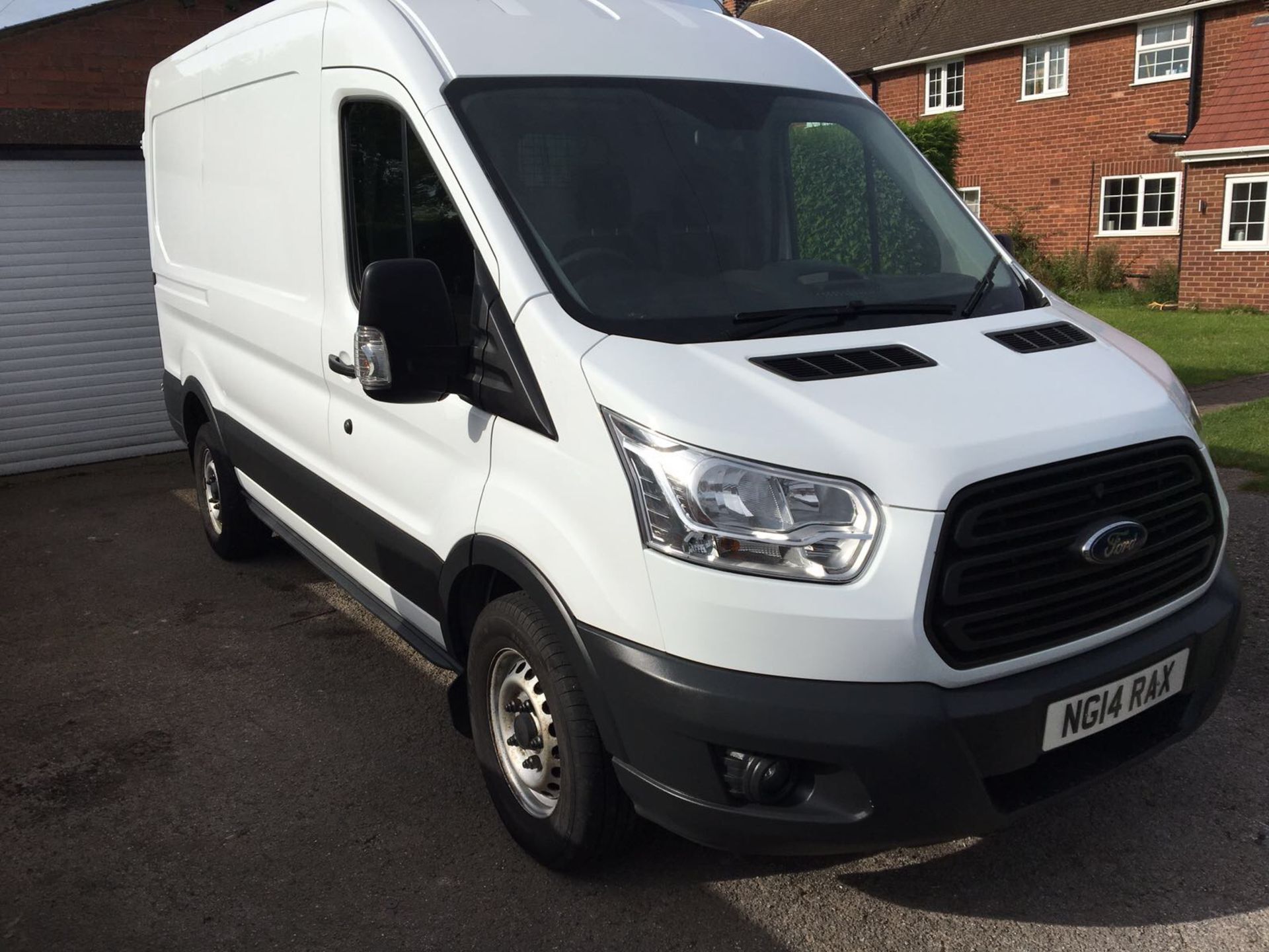 2014/14 REG FORD TRANSIT 350, MOT UNTIL AUGUST 2018, SHOWING 1 FORMER KEEPER *NO VAT*