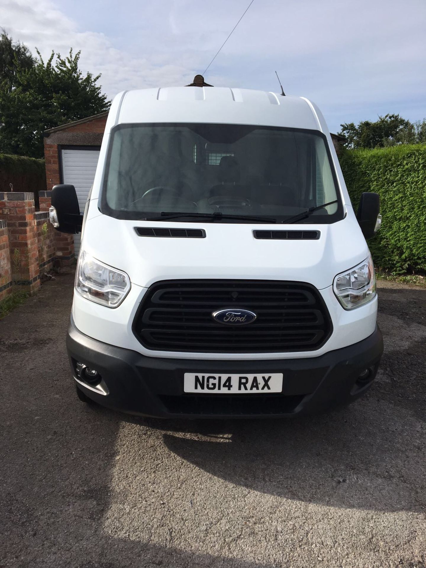 2014/14 REG FORD TRANSIT 350, MOT UNTIL AUGUST 2018, SHOWING 1 FORMER KEEPER *NO VAT* - Image 2 of 10