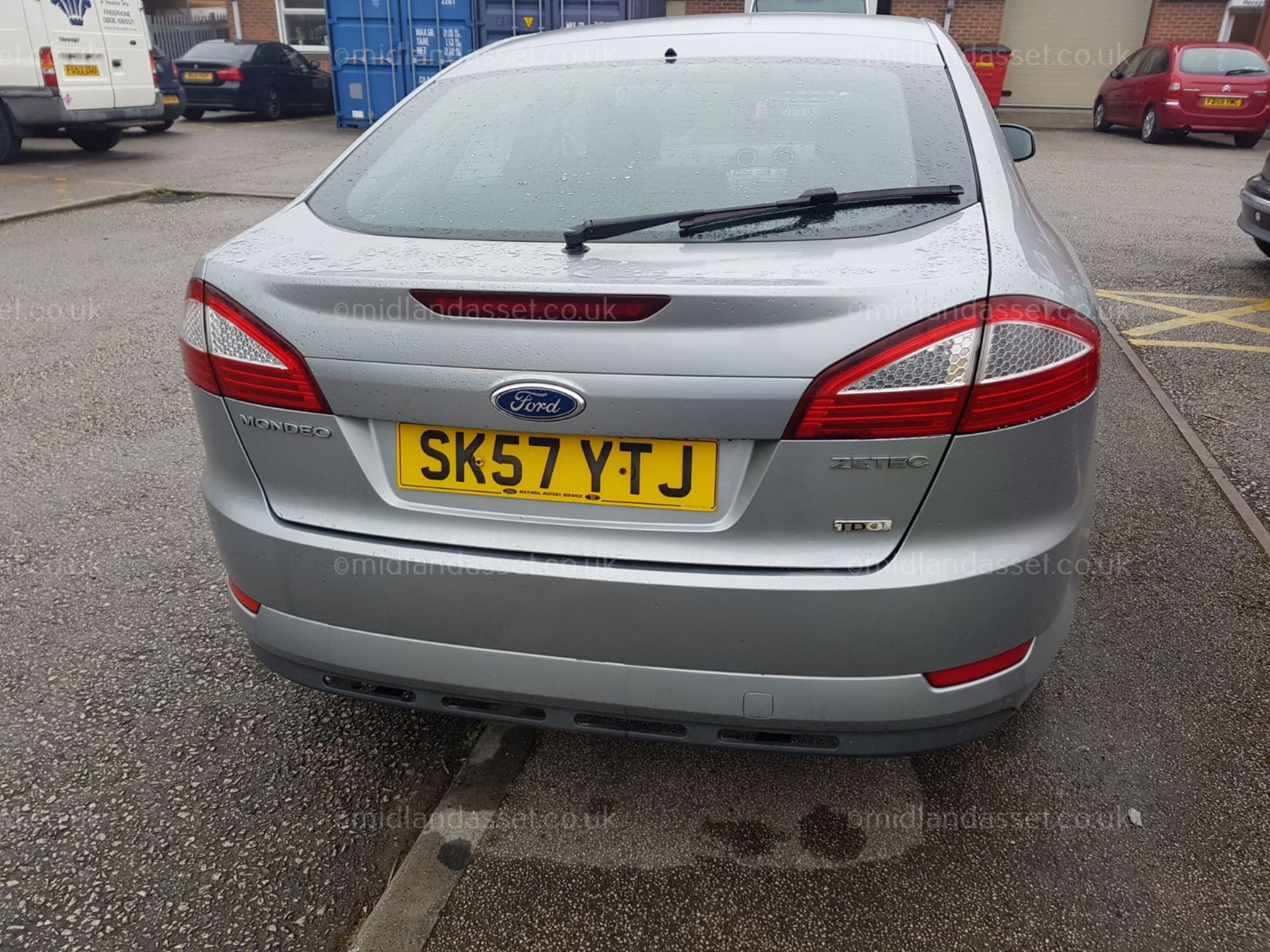 2007/57 REG FORD MONDEO ZETEC TDCI 125 5 DOOR HATCHBACK ONE FORMER KEEPER - Image 3 of 7