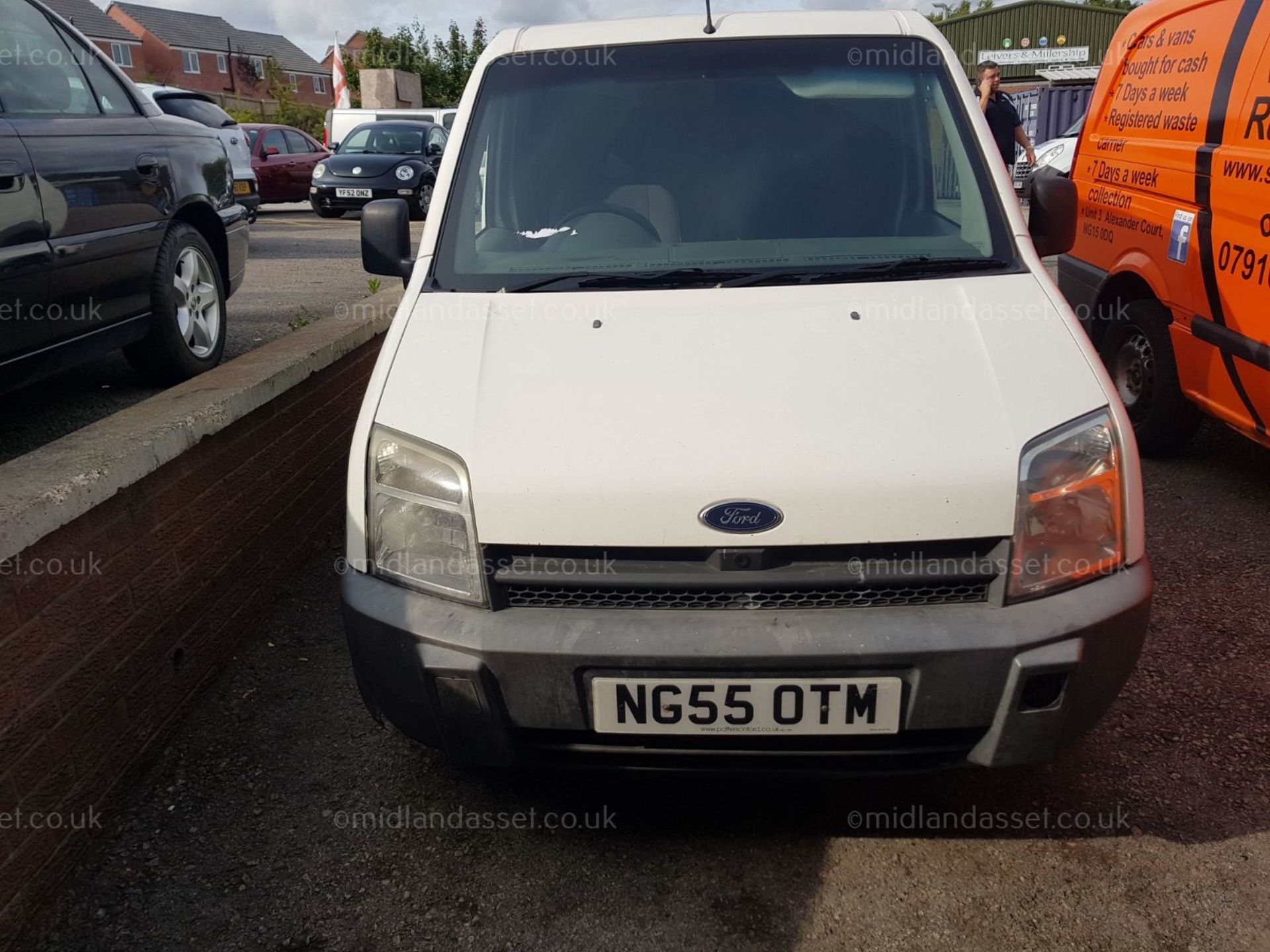 2006/55 REG FORD TRANSIT CONNECT L 200 TD SWB PANEL VAN - Image 2 of 8