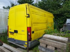 2000/X REG IVECO DAILY 35S11 MWB, SHOWING 1 FORMER KEEPER - SELLING AS SPARES & REPAIRS