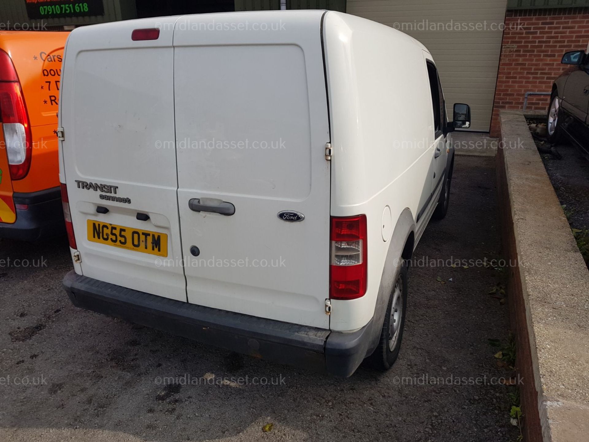 2006/55 REG FORD TRANSIT CONNECT L 200 TD SWB PANEL VAN - Image 4 of 8