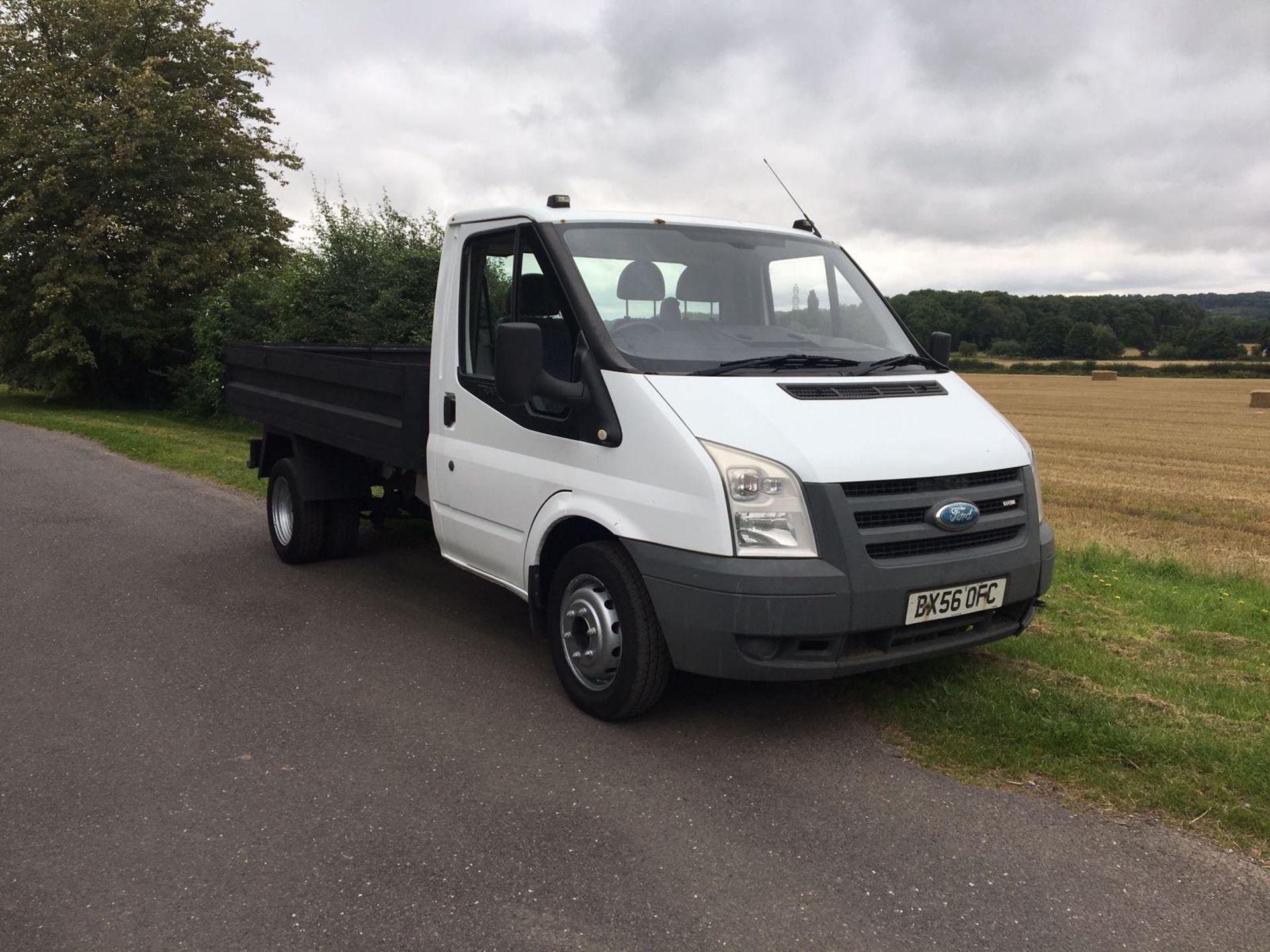 2007/56 REG FORD TRANSIT 100 T350M RWD TIPPER, SHOWING 1 OWNER *NO VAT*